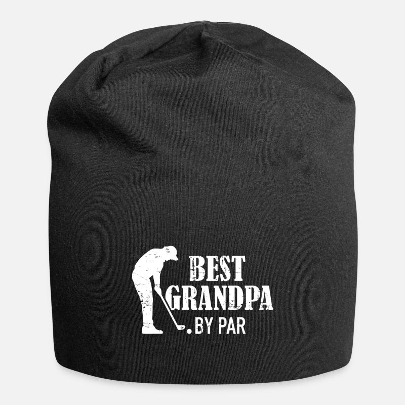 Opa - Jersey-Beanie - Schwarz