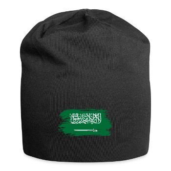 Saudi Arabia flag - Jersey Beanie - black - Front