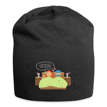 Anesthesiologist dirty joke gift idea - Jersey Beanie - black - Front