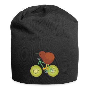kiwi - Jersey Beanie - black - Front