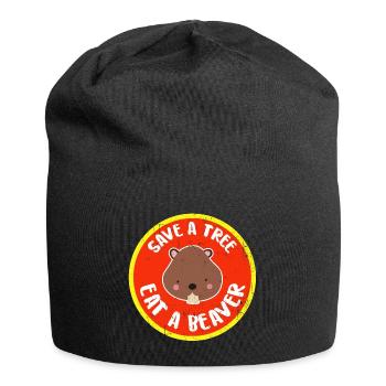 Bieber - Jersey-Beanie - Schwarz - Vorne