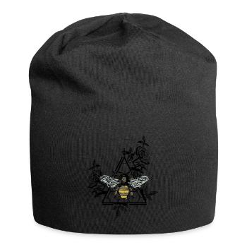 Idée cadeau de swag en nid d'abeille Bee wasp hornet - Bonnet en jersey - noir - Devant