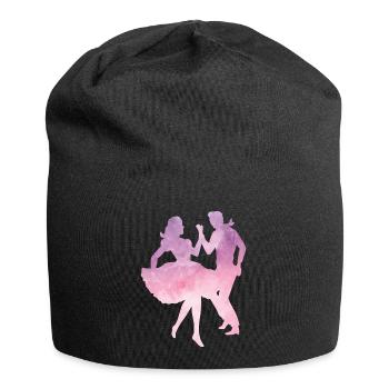 Salsa Dance Waltz Jazz Rock Cool Gift - Jersey Beanie - black - Front