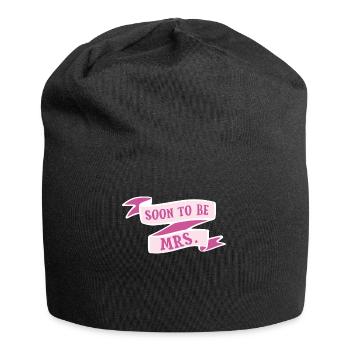 Mariée bientôt je suis épouse groupe de mariage Cooles - Bonnet en jersey - noir - Devant