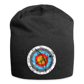 Archery Target Archer Gift - Jersey Beanie - black - Front