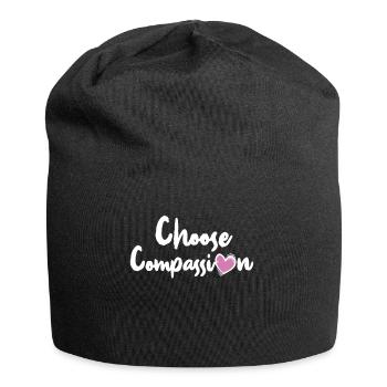Compassion Éthique Motivation Cadeau cool - Bonnet en jersey - noir - Devant