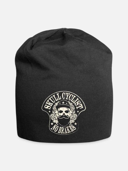 FAHRRAD, TOTENKOPF, MOUNTAINBIKE, T-SHIRT, BIKE - Jersey-Beanie - Schwarz