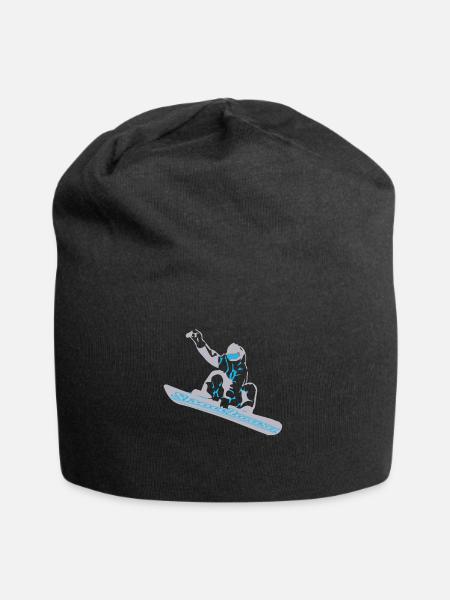 Sweat à capuche sport snowboard hiver loisirs bstyled - Bonnet en jersey - noir