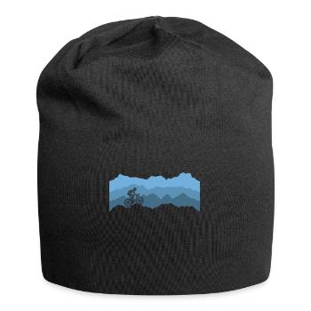 Bike shirt cycling cycling gift - Jersey Beanie - black - Front