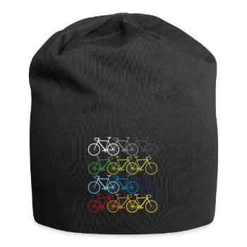 Bike shirt cycling cycling gift - Jersey Beanie - black - Front