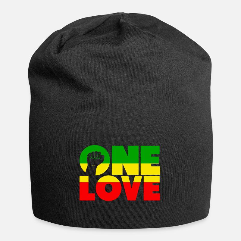 love once - Jersey Beanie - black