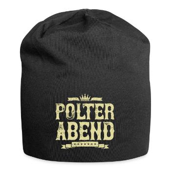 Polterabend Team Bräutigam - Jersey-Beanie - Schwarz - Vorne