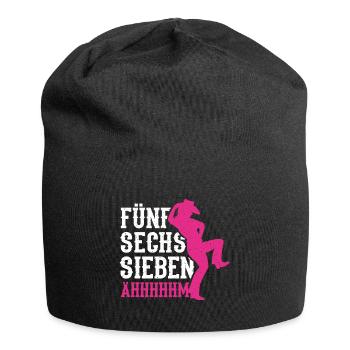 Linedance Western Tanz Tänzer Country Geschenkidee - Jersey-Beanie - Schwarz - Vorne