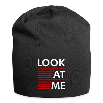Statement Look At Me - Jersey Beanie - black - Front