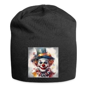 LE CLOWN JOYEUX - Bonnet en jersey - noir - Devant
