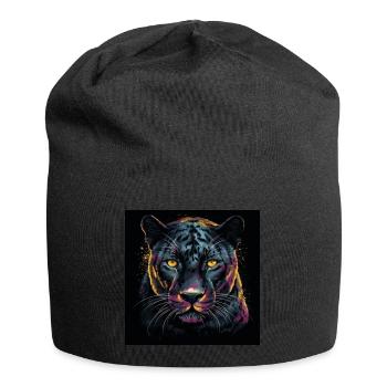 LA PANTHÈRE NOIRE - Bonnet en jersey - noir - Devant