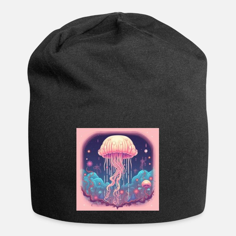 MEDUSE DESIGN KUNST - Jersey-Beanie - Schwarz