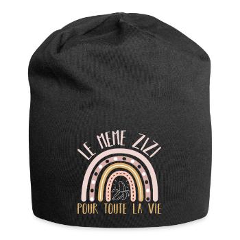 Le même zizi pour toute la vie humour EVJF cadeau - Bonnet en jersey - noir - Devant