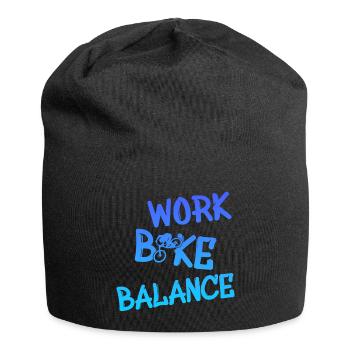 Biken - Jersey-Beanie - Schwarz - Vorne
