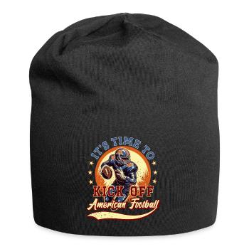 It's time to start American football. - Jersey Beanie - black - Front