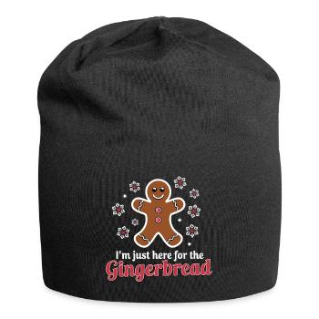 Pain d’épices Pain d’épices Bonhomme Pain d’épices Noël - Bonnet en jersey - noir - Devant