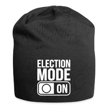 Election Mode On USA America Election - Jersey Beanie - black - Front