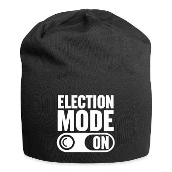 Election Mode On - Jersey Beanie - black - Front