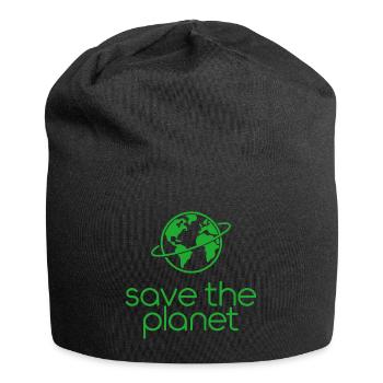 Save the Planet Earth Environmental Activists - Jersey Beanie - black - Front