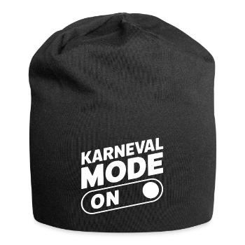 Mode Karneval sur Fasching Fasnet - Bonnet en jersey - noir - Devant
