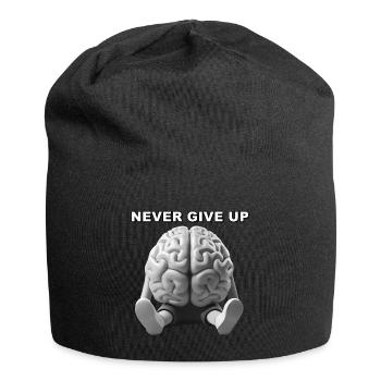 Gesundheit - Jersey-Beanie - Schwarz - Vorne