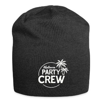 Mallorca Party Crew Sommer, Sonne & Partyfeeling - Jersey-Beanie - Anthrazit - Vorne