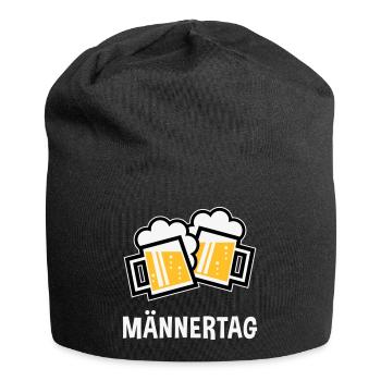 Männertag (Bier Prosit Bayrische Bierkrüge / 3C) - Jersey-Beanie - Schwarz - Vorne