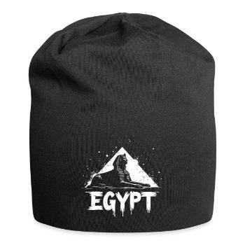 Pyramide du Sphinx d’Égypte - Bonnet en jersey - noir - Devant