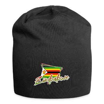 Zimbabwe - Bonnet en jersey - noir - Devant