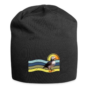 Puffin Island - Jersey-Beanie - Schwarz - Vorne