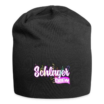 Schlager Crew - Jersey-Beanie - Schwarz - Vorne