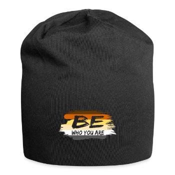 Be who you are Bear LGBT Gay Pride Fetish CSD - Jersey Beanie - black - Front