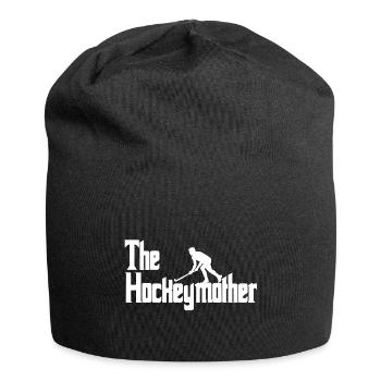 Joueur de hockey et de hockey - Bonnet en jersey - noir - Devant