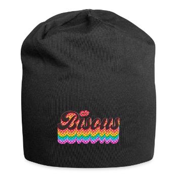 Bisou's Kiss Kiss Love Valentine's Day - Jersey Beanie - black - Front
