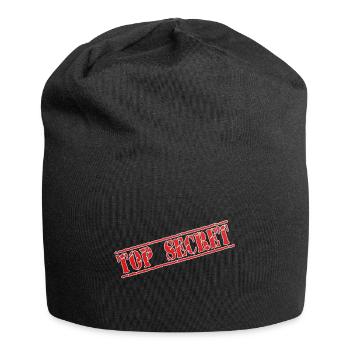 top secret J - Bonnet en jersey - noir - Devant