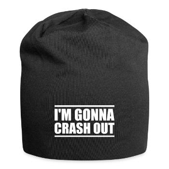 I'm going to crash out - Jersey Beanie - black - Front