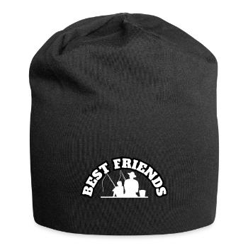 Best Friends Father With Son White - Jersey-Beanie - Schwarz - Vorne