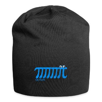 Octopi, Pi, Math, Mathematics, Humor - Jersey Beanie - black - Front