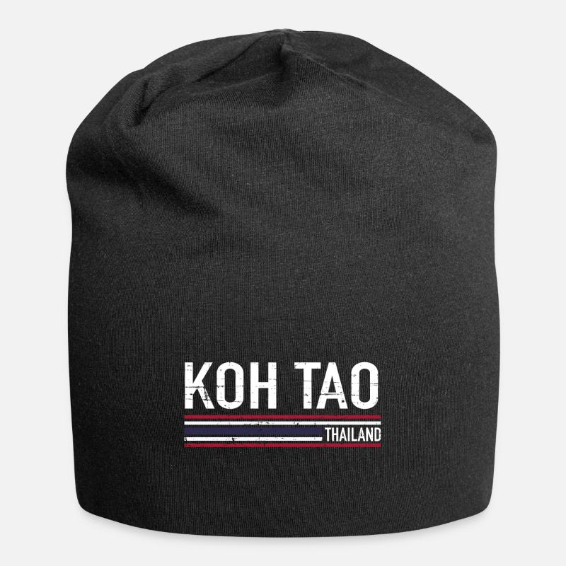 Koh Tao - Jersey-Beanie - Schwarz