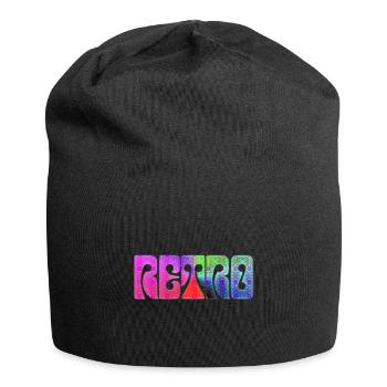 Rétro J - Bonnet en jersey - noir - Devant