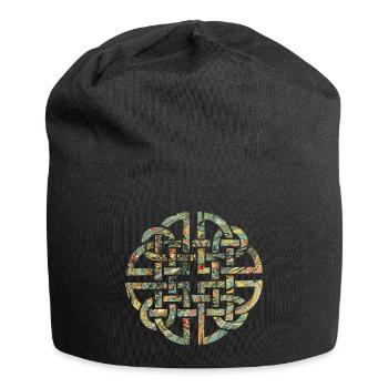 keltischer knoten 8 e 200 - Jersey-Beanie - Schwarz - Vorne