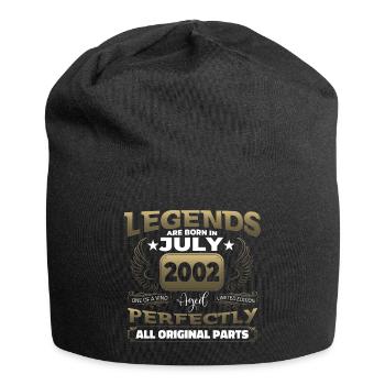 Legend Vintage 2002 Cadeau d’anniversaire du 20 juillet - Bonnet en jersey - noir - Devant