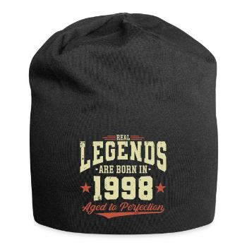 Les légendes sont nées en 1998 - Bonnet en jersey - noir - Devant