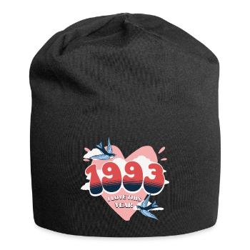 Geburtstag 30 Jahre verehrt Geburtsjahr 1993 - Jersey-Beanie - Schwarz - Vorne