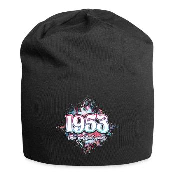 Fête Anniversaire Femme 1953 70 Ans Anniversaire - Bonnet en jersey - noir - Devant